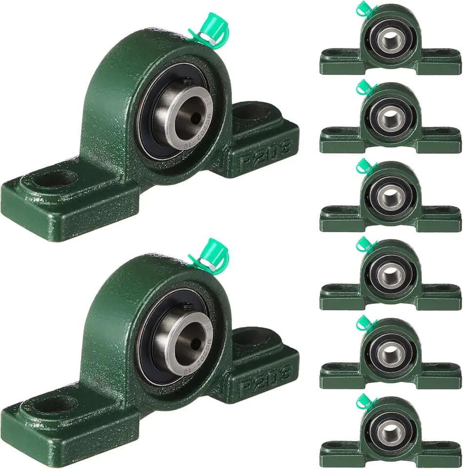 Gisafai 8 Pcs UCP202-10 Pillow Block Bearing with 5/8" Bore