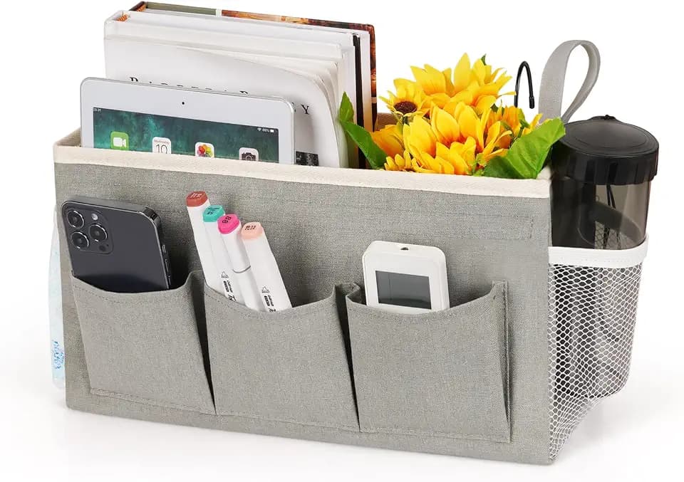 Bedside Caddy Bedside Storage Bag for Headboards/Bunk Bed