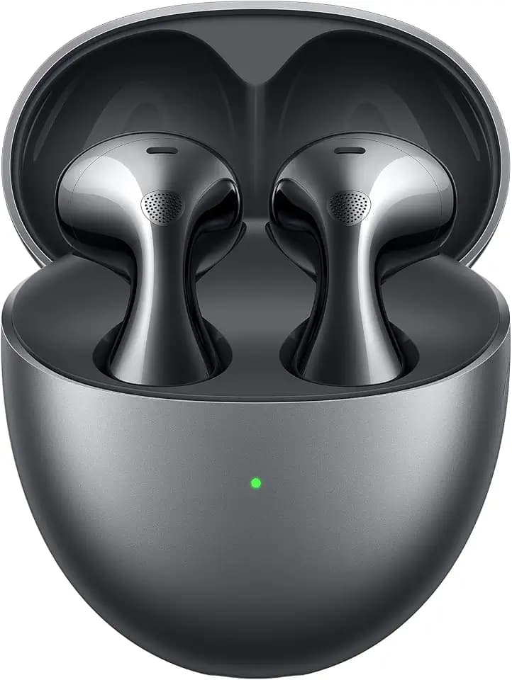 HUAWEI FreeBuds 6, Offene Dual-Treiber-Kopfhörer, Verlustfreier Klang mit hoher Auflösung, Stabile und klare Anrufe, Bequemer, Open-Fit-ANC, Schnelles Laden, Schwarz