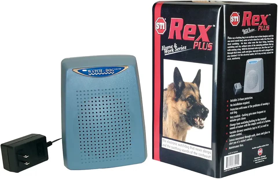 Safety Technology International, Inc. ED-50 Rex Plus Electronic Watchdog, Barking Dog Alarm