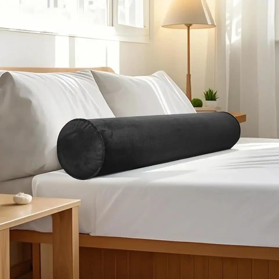 Inflatable Body Pillow for Adults Kids, 47 Inch Travel Body Pillows