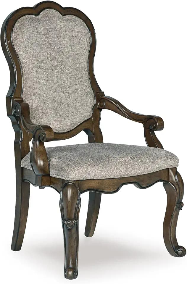 Signature Design by Ashley Traditional Upholstered Dining Chairs, Set of 2