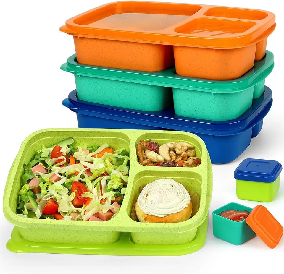 Caperci Bento Lunch Box Containers for Adults & Kids