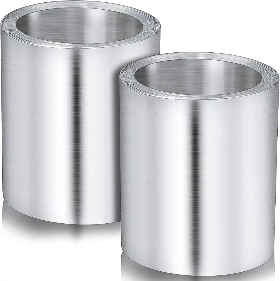 50 ft Aluminum Flashing Roll Roof Flashing, 2 Roll, 6'' X 50' X 0.0078''