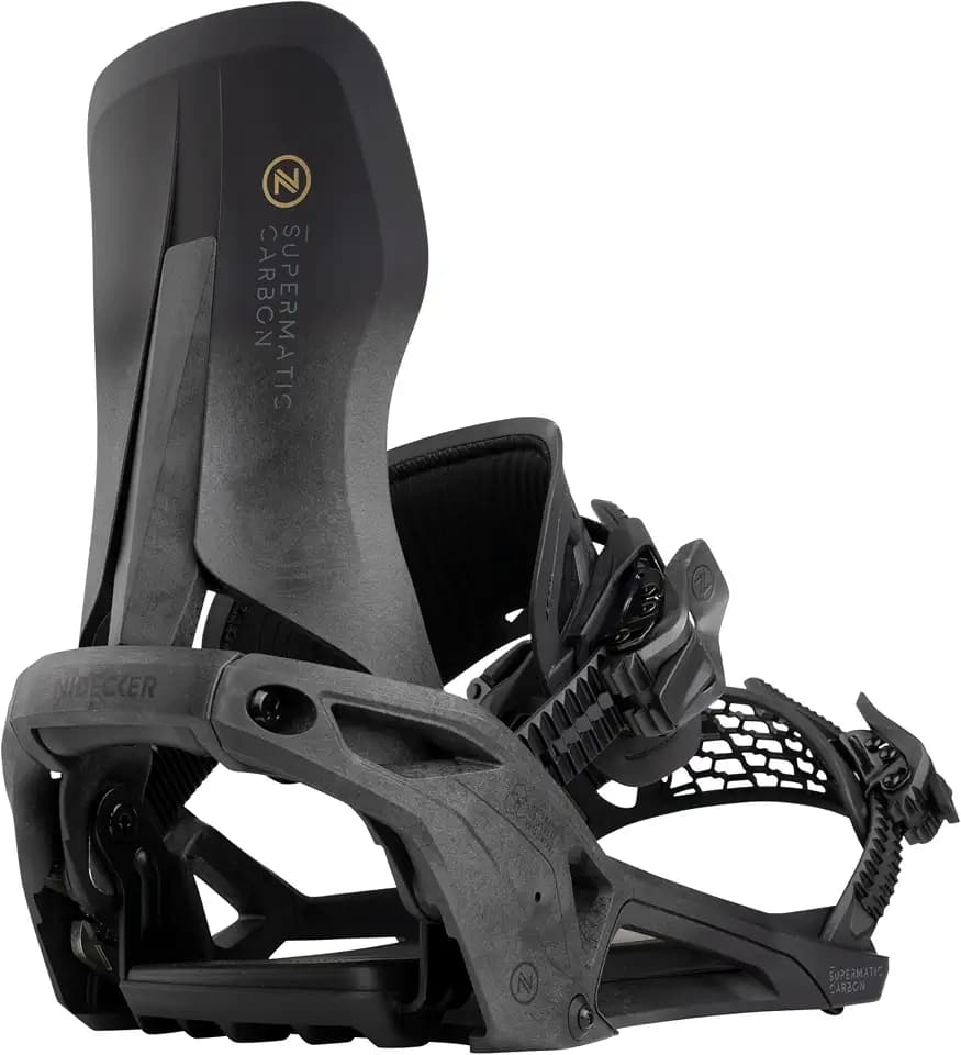 Nidecker Carbon Supermatic Men's Snowboard Bindings