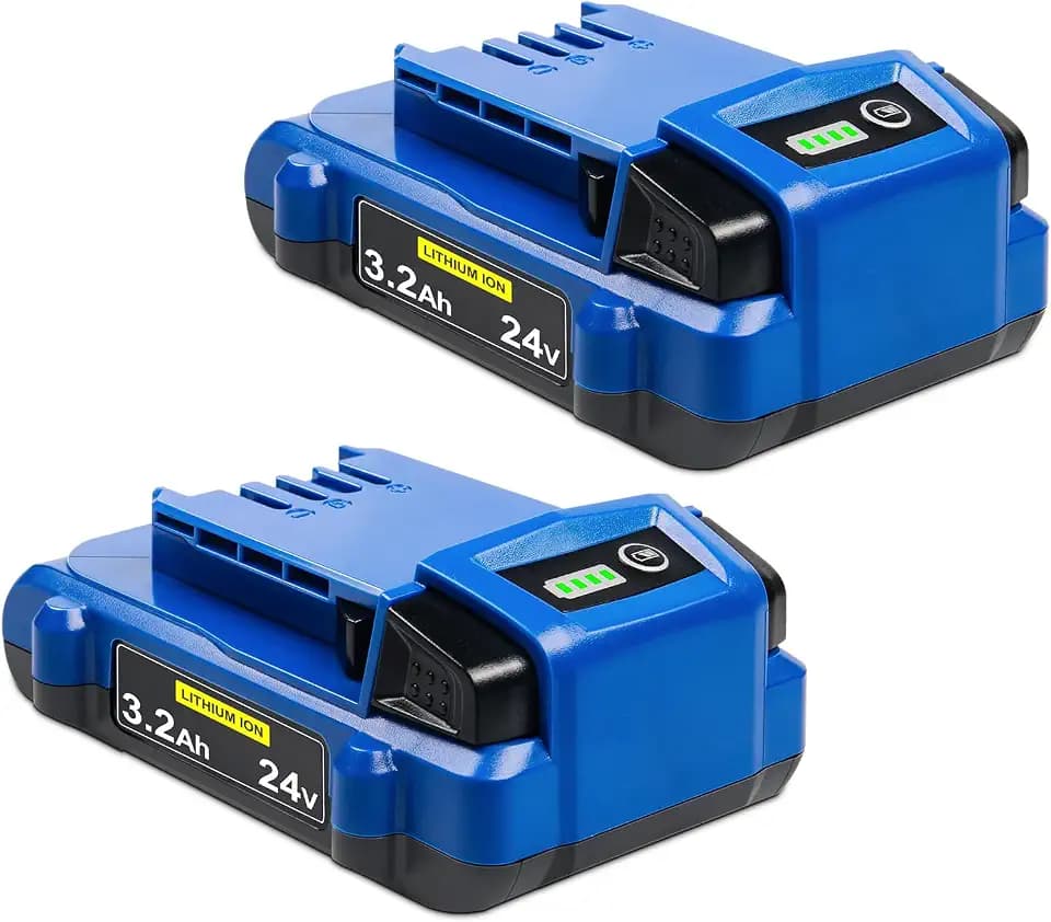 DTK 3.2Ah Replacement for Kobalt 24V Battery Batteries KB624-03 KB524-03 KB424-03 KB224-03 KB124-03 Compatible with Kobalt 24V Cordless Tool(2Pack)