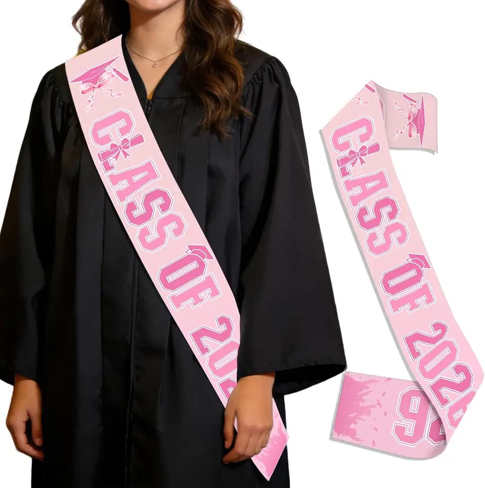 Class of 2026 Graduation Sash - Graduation Party Decorations Stole