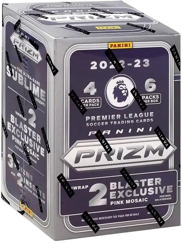 2022-23 Panini Prizm EPL Premier League Soccer (Football) Blaster Box - 24 Trading Cards Total