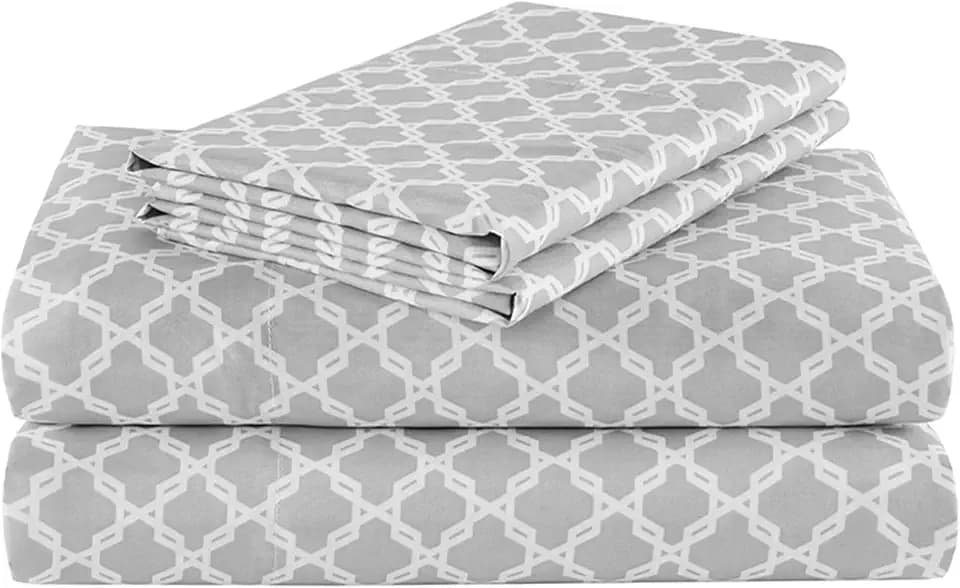 Comfort Spaces Coolmax Moisture Wicking Cooling Sheet Set, Queen 4 Piece