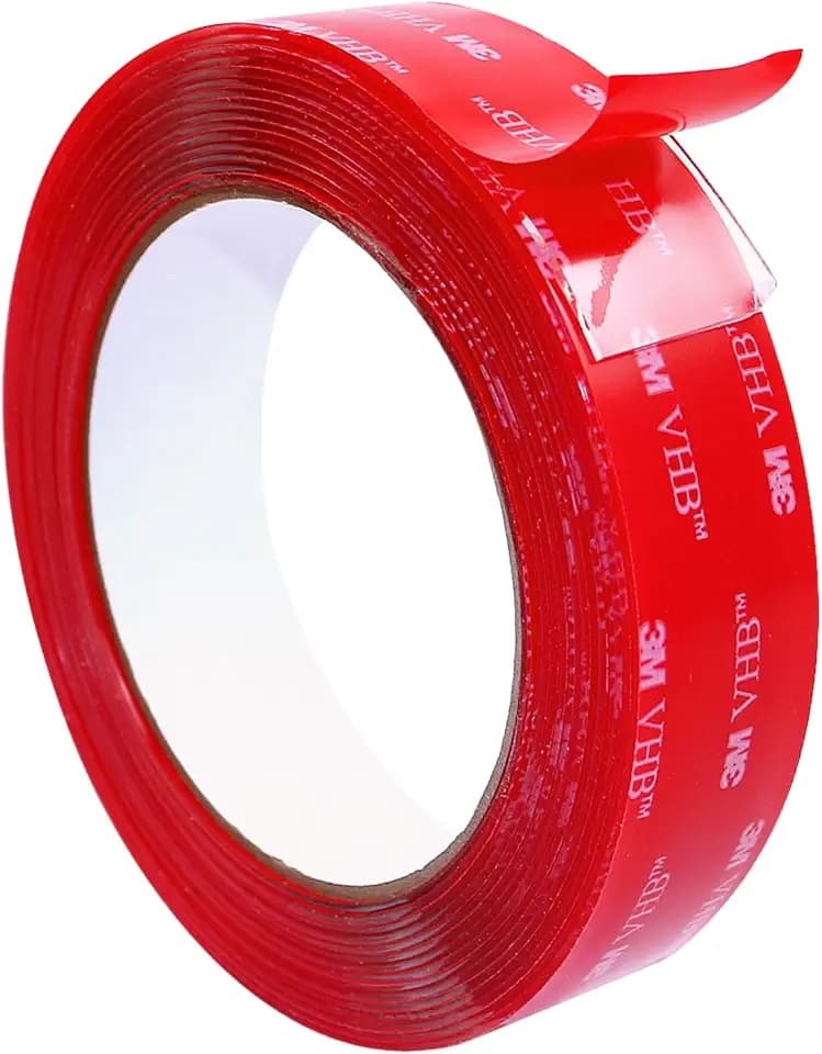 3M VHB Tape, 1 in X 15 FT, MOUNTING Tapes, Clear