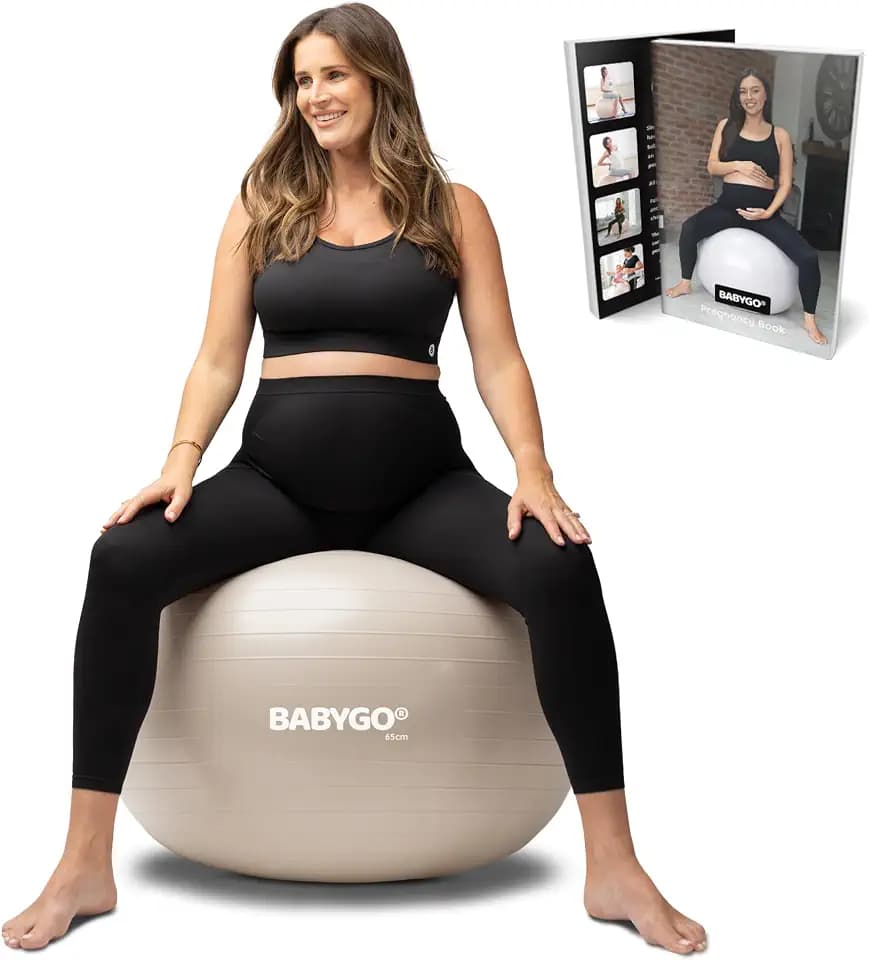BABYGO Birthing Ball, Pregnancy & Labor, Award Winning Book