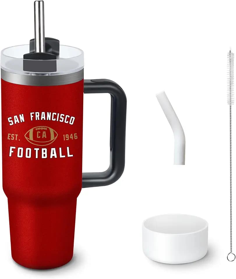 Tumblers 40oz Straight Skinny Car Cups Sports Travel Coffee Mug, Stainless Steel, Insulated,Classic Collection Gifts for Men Women Fans