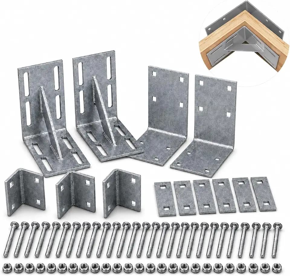 Dock Corner Brackets,Hot-Dip Galvanized Q235 Steel