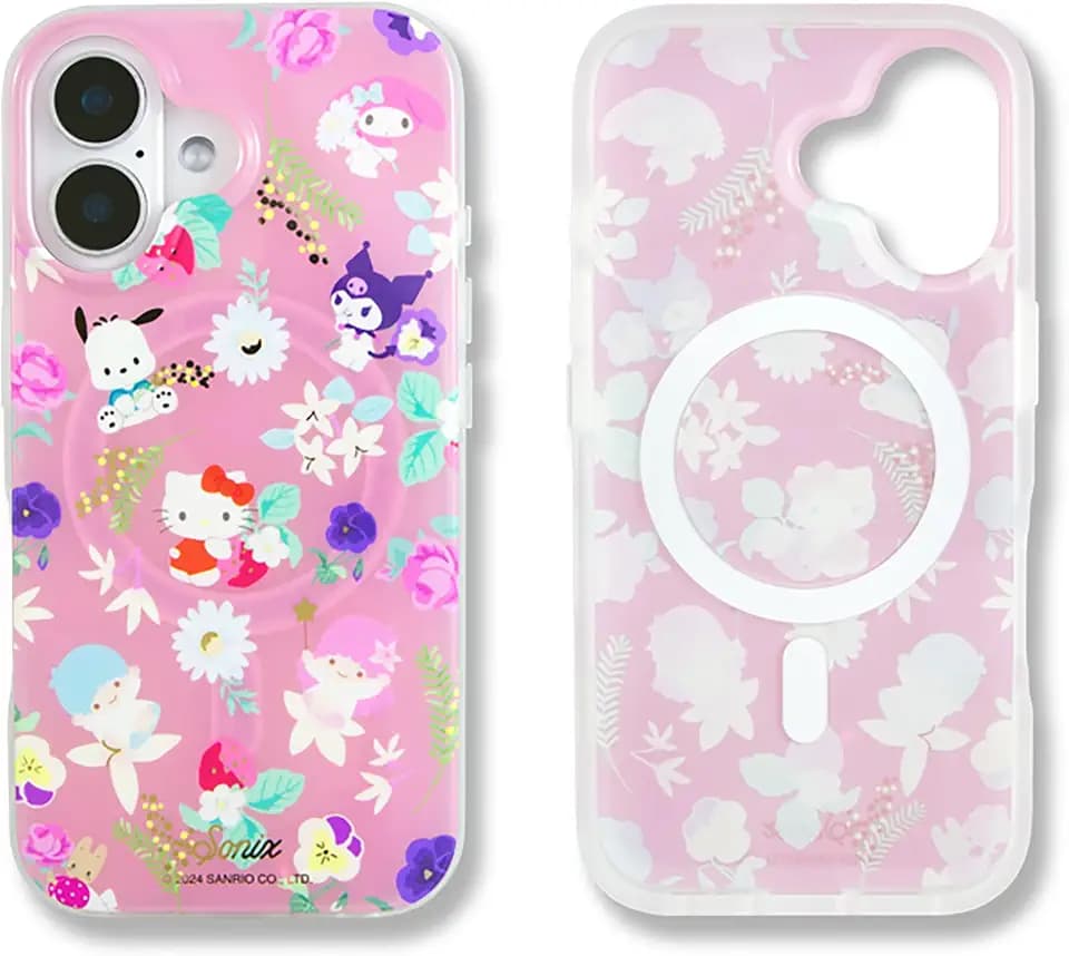 Sonix x Sanrio Case for iPhone 16 | Compatible with MagSafe | 10ft Drop Tested | Hello Kitty and Friends Floral