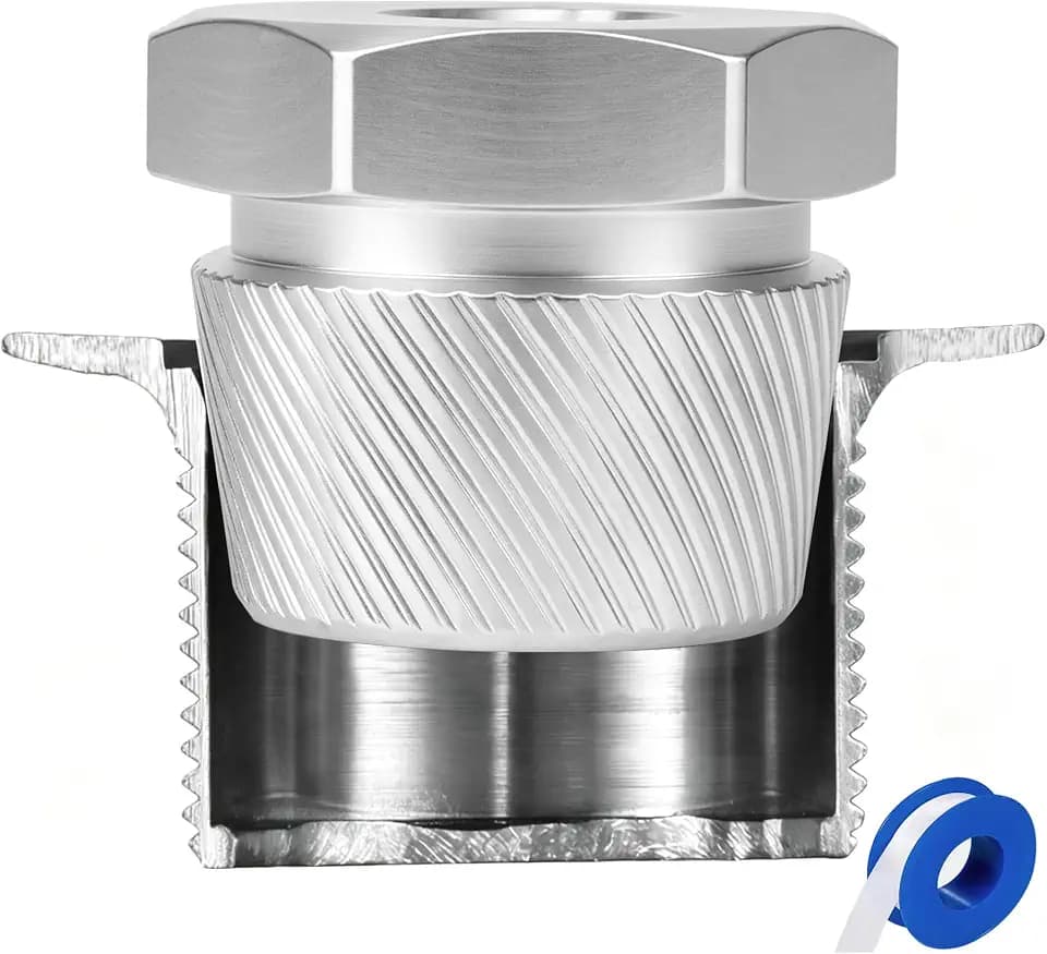 1.5" Tub Drain Extractor Removes,Conveniently and quickly removes broken, aged, stubborn, and rusted drainpipes—an essential tool for pipe repair,1PC M05255 1.5"
