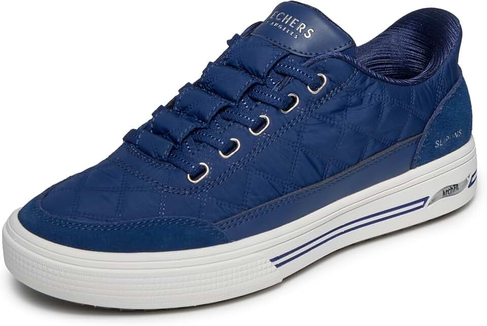 Skechers Women's Arch Fit Arcade-Cuddle Steps Hands Free Slip-ins