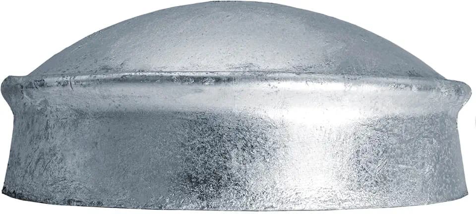 Chain Link Post Cap for 4-1/2" Posts - Fits Most Well Casings and Other Non-Fence Pipes with Pipe Outside Diameter of 4-1/2 Inches (Each)