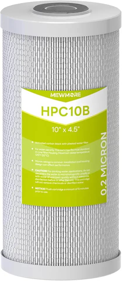 0.2 Micron 10" x 4.5" RV Water Filter Cartridge