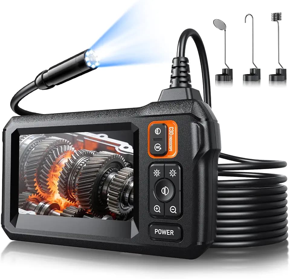 Endoscope Camera with Light, 1920P HD Borescope Tools(16.5FT)