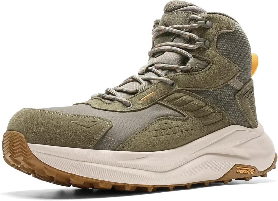 NORTIV 8 Men's Waterproof Composite Toe Hiking Work Boots