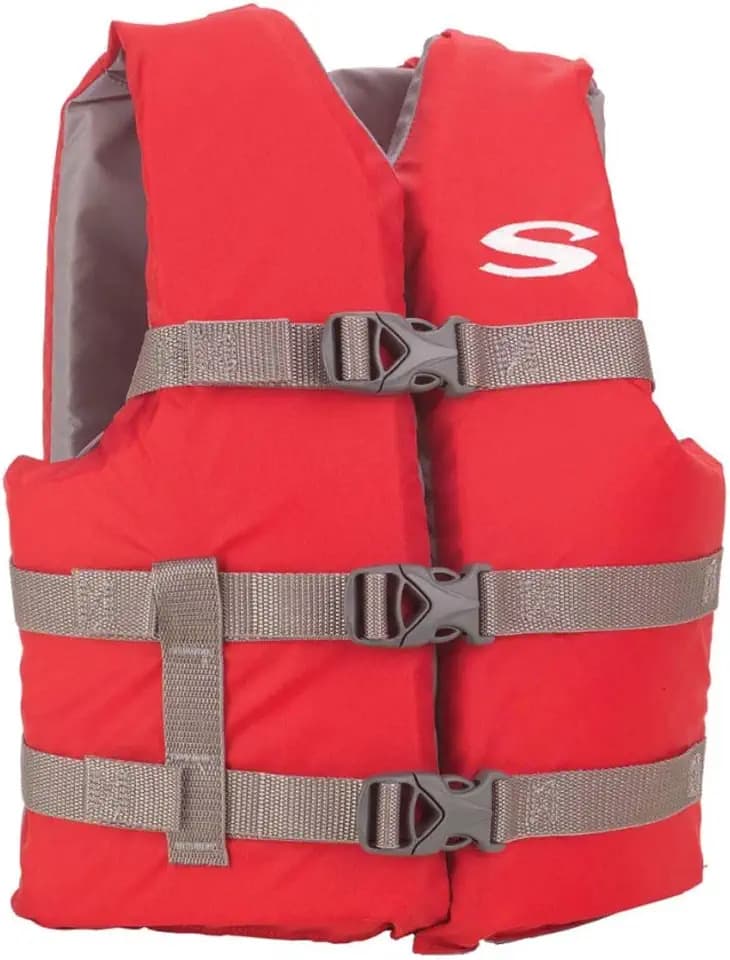 Stearns Kids Life Vest, USCG Approved Type III Life Jacket for Children 30 to 50 lbs, Youth PFD for Boating, Swimming, Watersports, Pool, Beach, & More