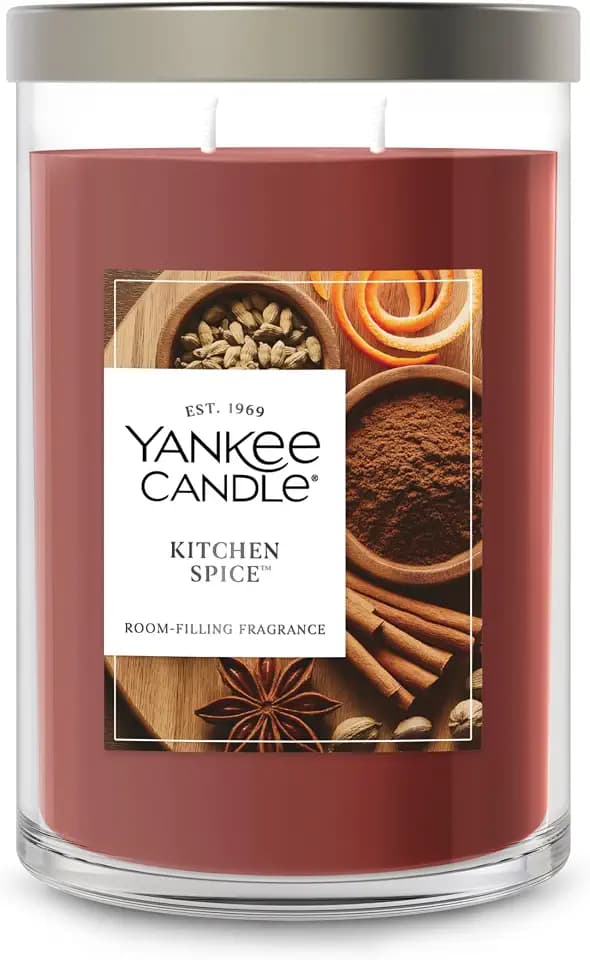 Yankee Candle Kitchen Spice Scented Candle, 20oz Large Tumbler