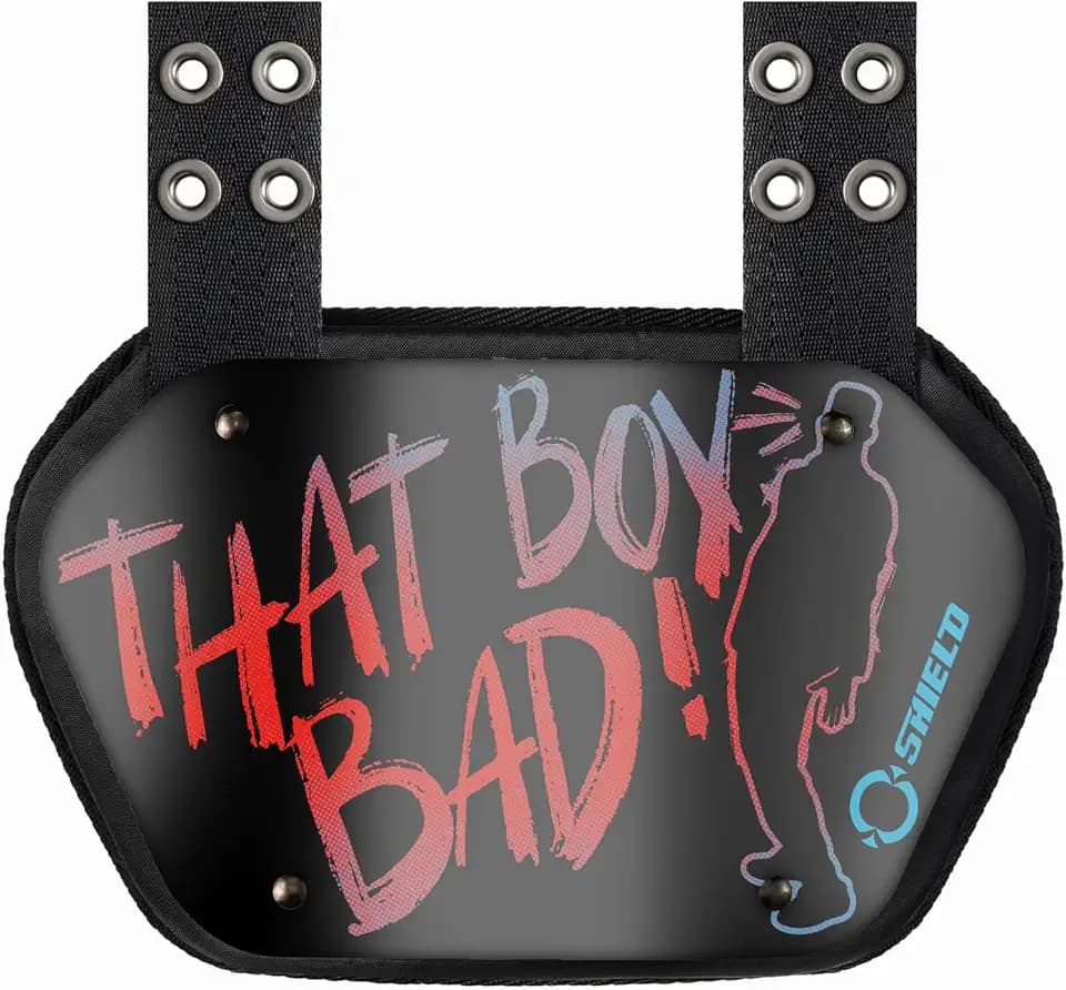 O Shield Football Backplate for Shoulder Pads, Expression Series