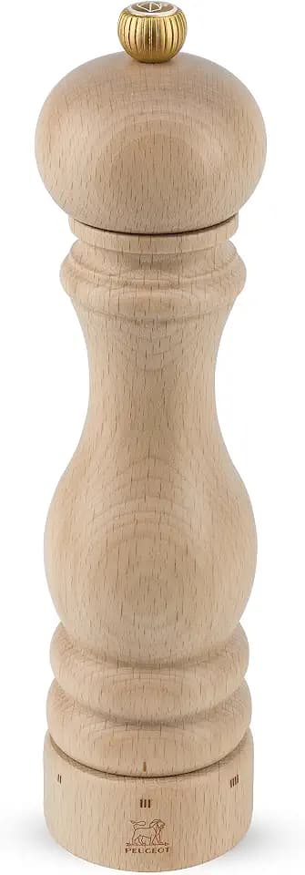 Peugeot Paris Salt Mill, u'Select, Zirlion, 9 in, Natural, PEFC Beech Wood