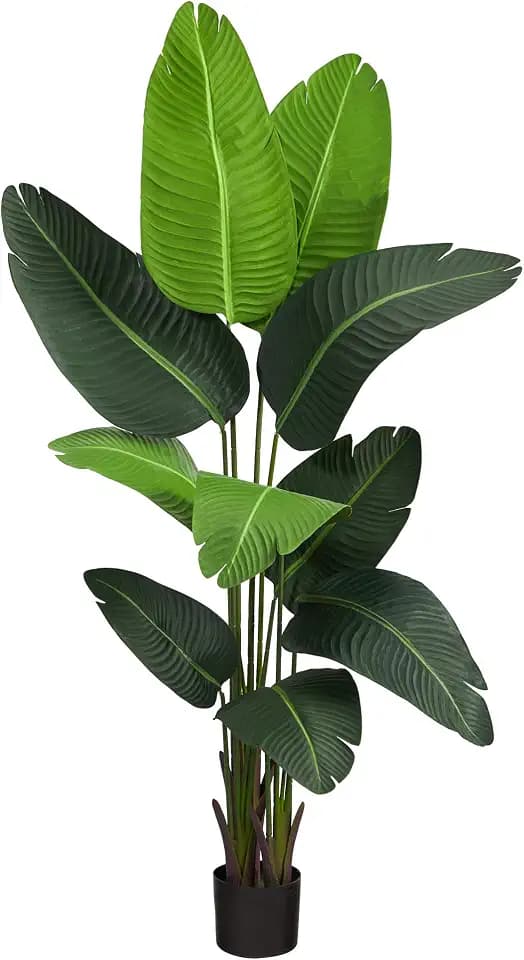 Nearly Natural 5ft Travelers Palm Artificial Tree