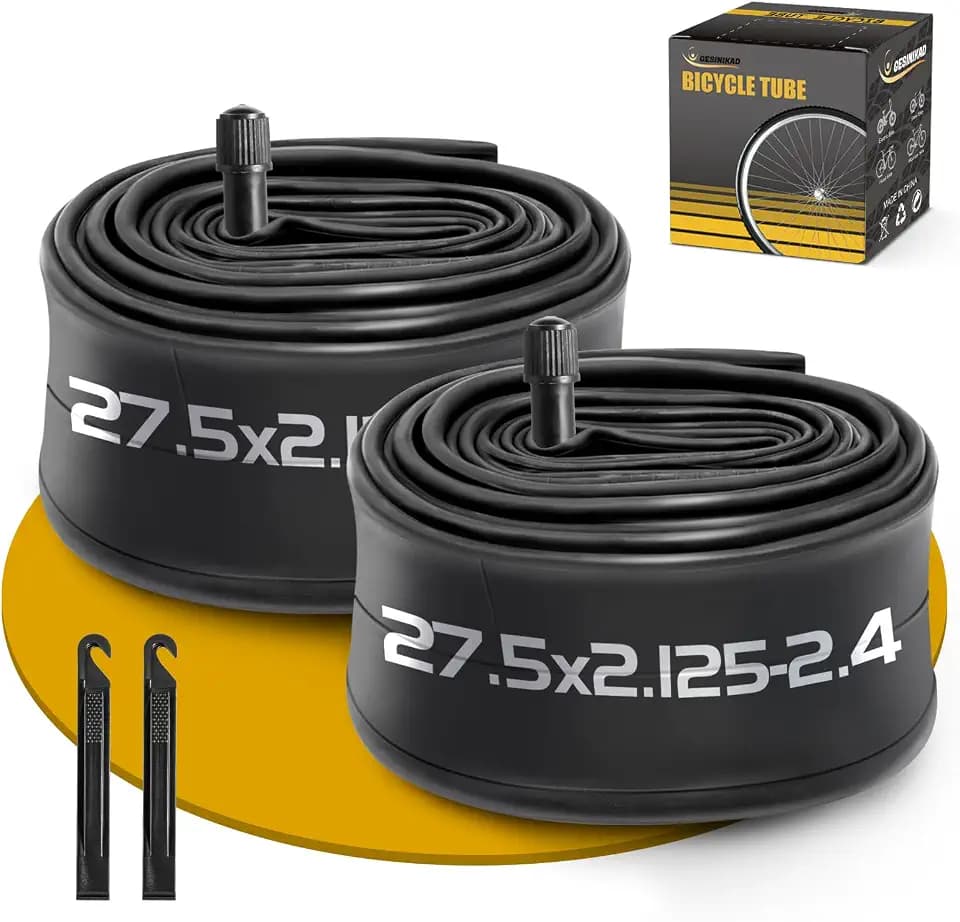 2 Pack 20/26/24/27.5/29 x 2.125-2.4 Bike Tube AV32mm Schrader Valve