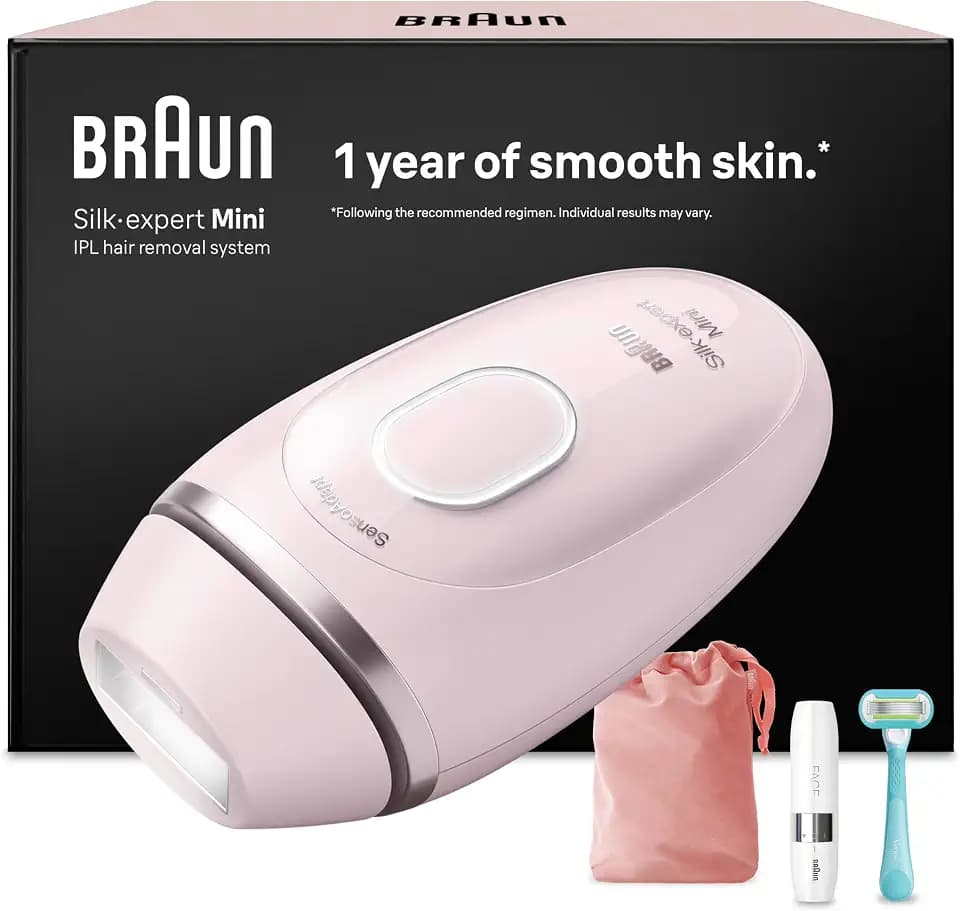 Braun IPL Geräte Haarentfernung Silk·expert Mini, PL1112, Rosa