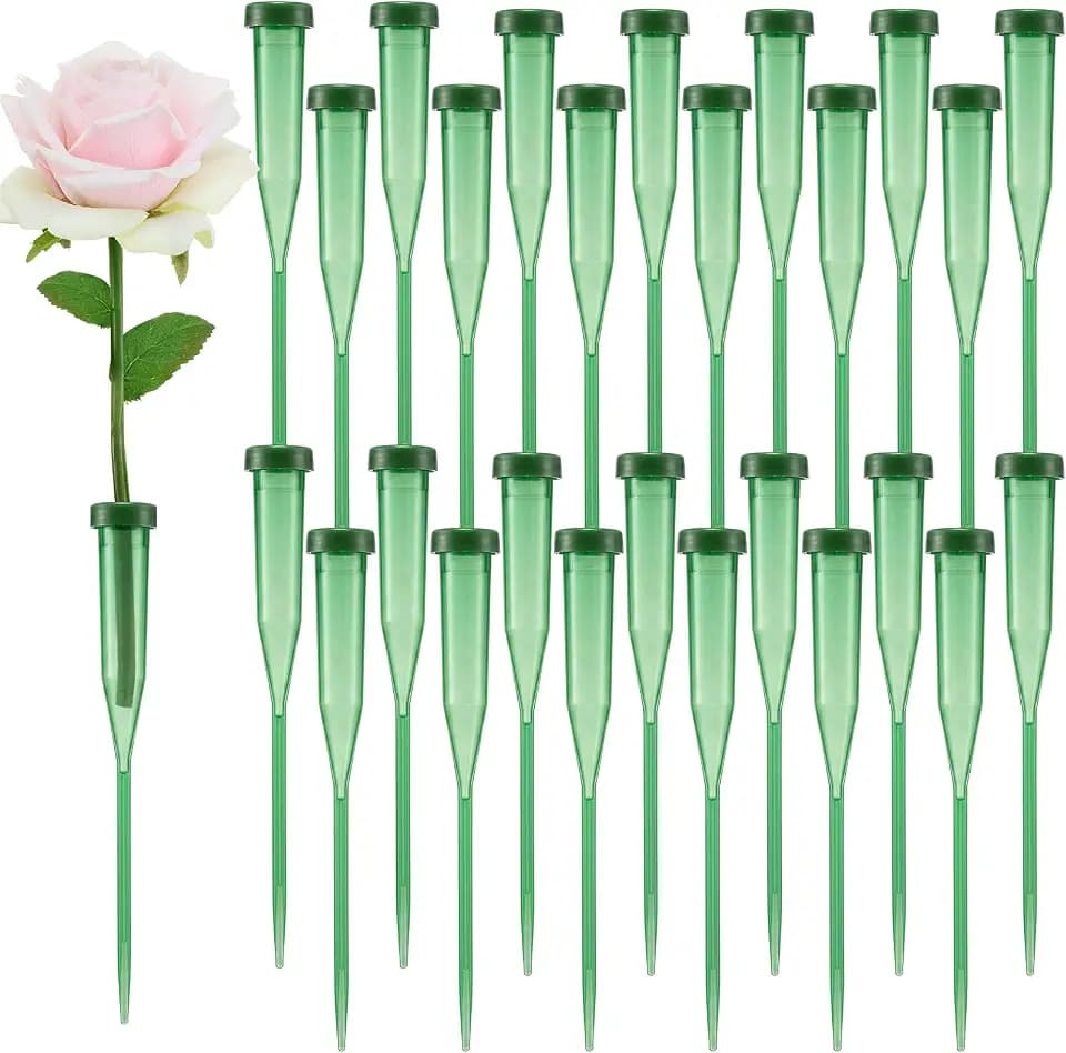 Tessco for you 90 Pcs Floral Water Tubes 6 Inch Green Floral Tubes