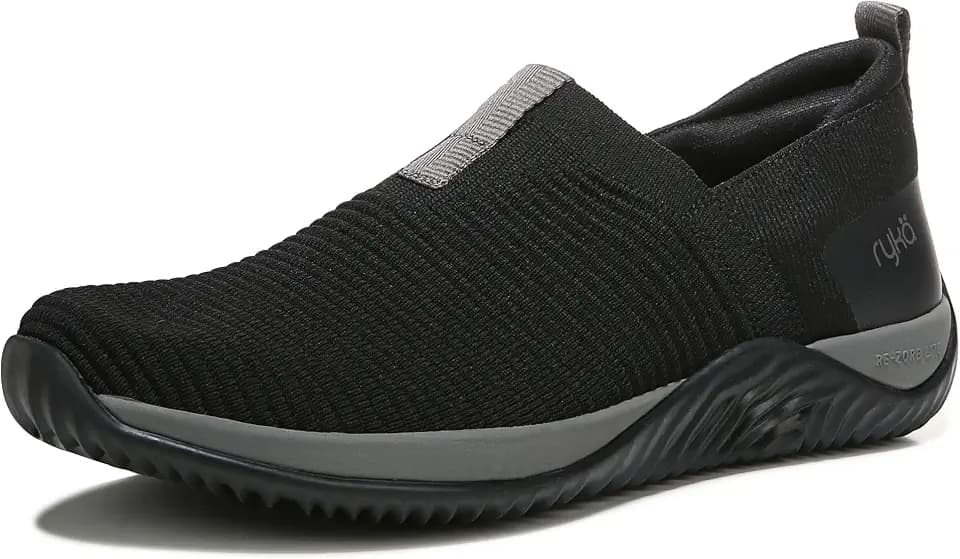 Rykä Women's Echo Knit Slip On Sneaker, Slip On Shoes for Women