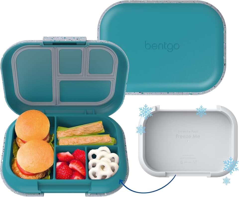 Bentgo Chill Kids 4-Compartment Bento Box Leakproof Lunch Box