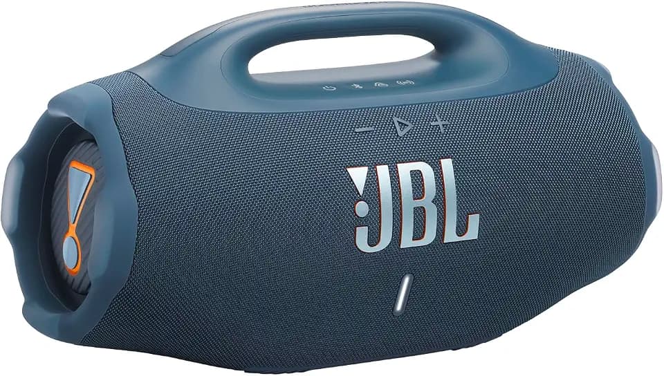 JBL Boombox 4, Tragbarer Bluetooth Lautsprecher, Blau