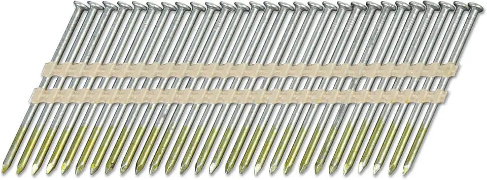 Metabo HPT Framing Nails | 3-in x .120 | 21 Degree | Bright | Smooth | 1,000 Count | 20105SHPT