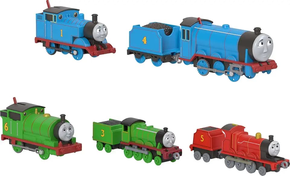 THOMAS & FRIENDS Multipack with 5 Engines & Playmat from Fisher-Price