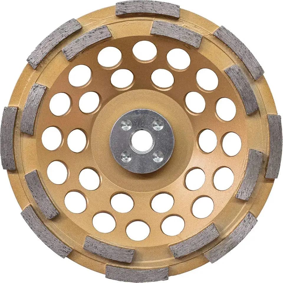 Makita A-96213 7" Low-Vibration Diamond Cup Wheel, Double Row
