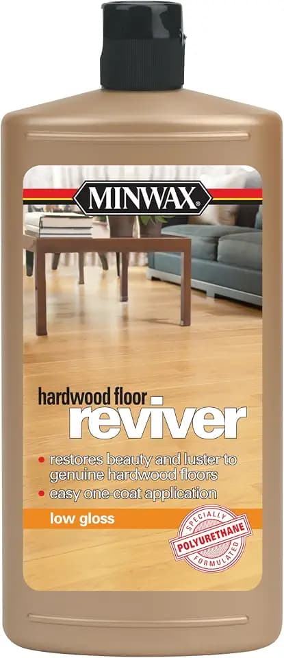 Minwax Hardwood Floor Reviver, Low Gloss, Clear, 1 Quart
