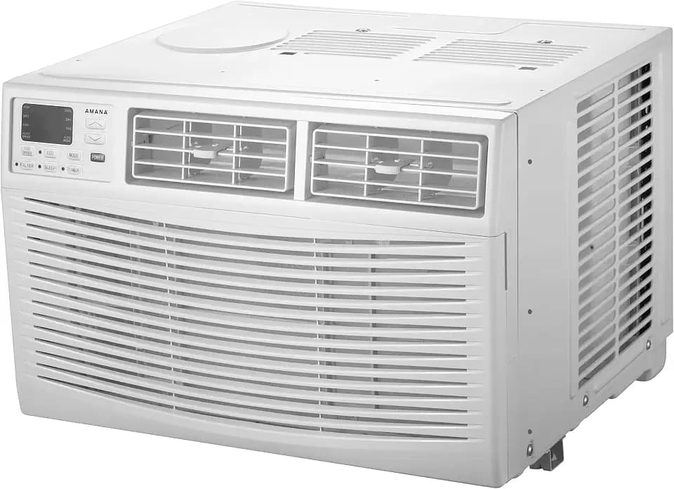 Amana 15,000 BTU Window Air Conditioner with 3 Speeds and Timer, White