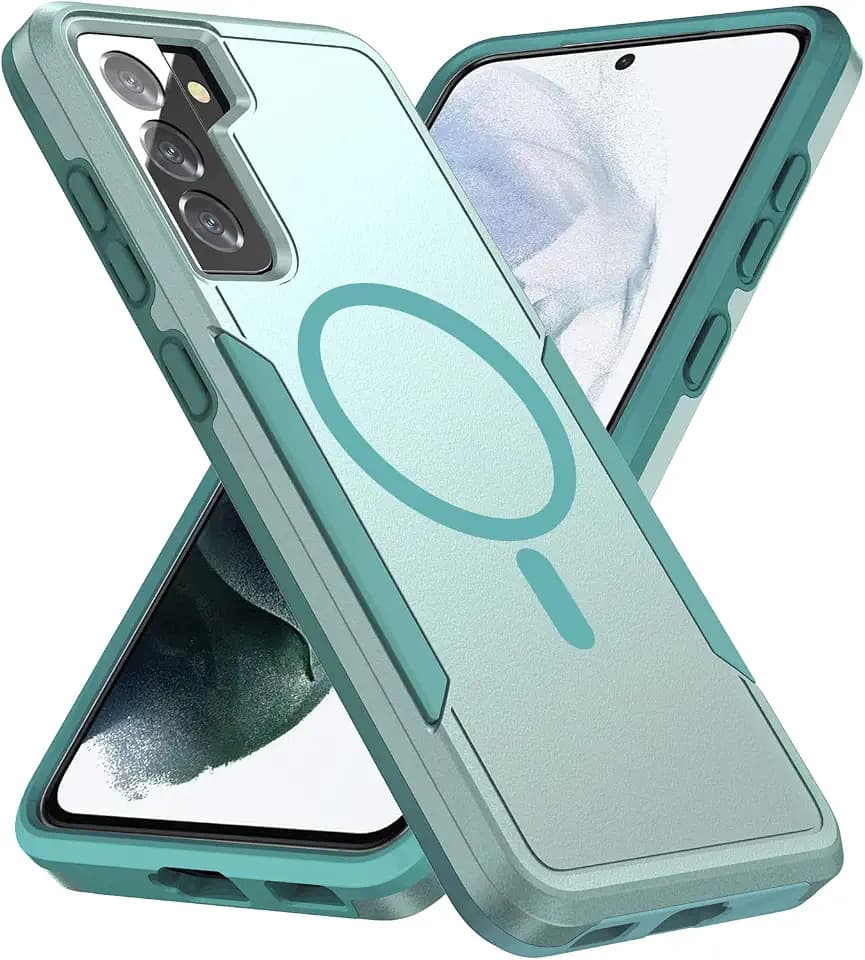 for Samsung Galaxy S21 Plus Case,Fit for Magsafe Dual Layer