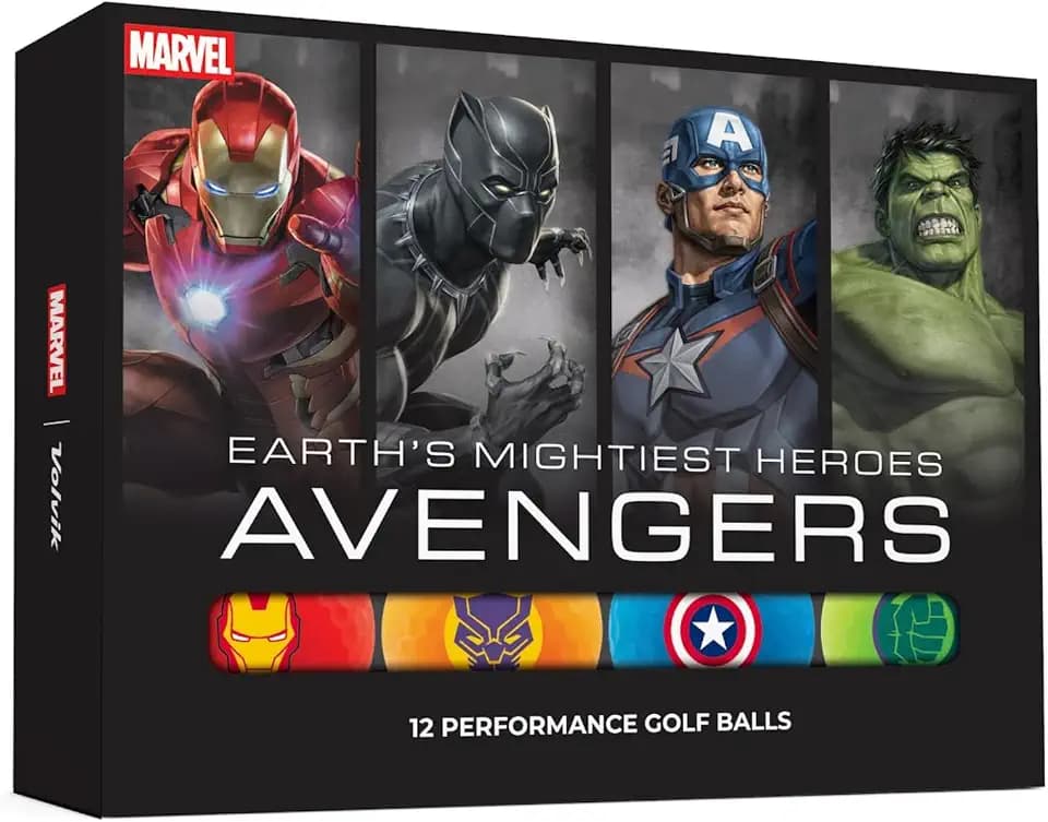 Volvik Marvel Avengers Golf Balls