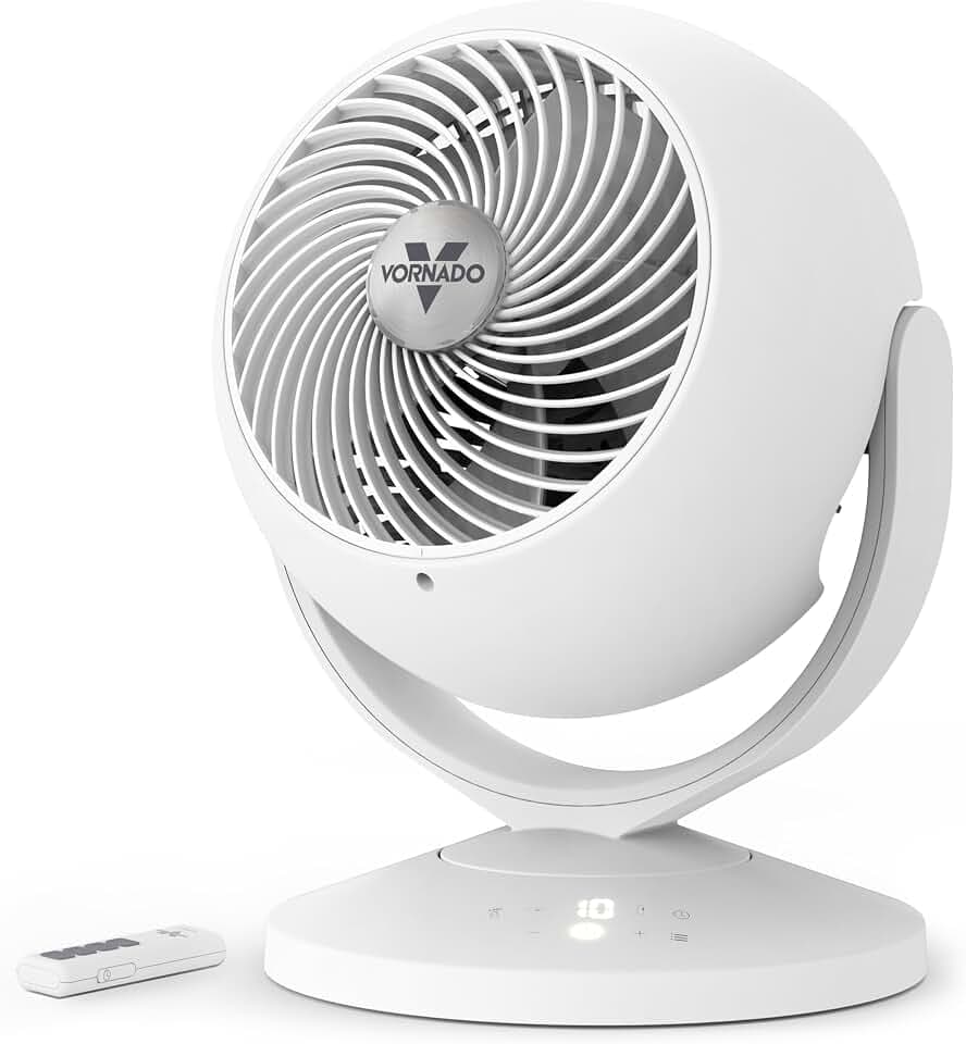 Vornado VORA™ 8 Large Air Circulator, OmniWave™ Oscillation, Remote, Timer