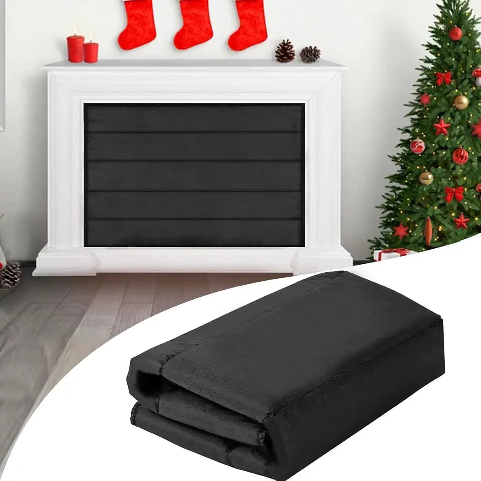 Magnetic Fireplace Cover 41"x29" Fireplace Draft Stopper Blocker Indoor