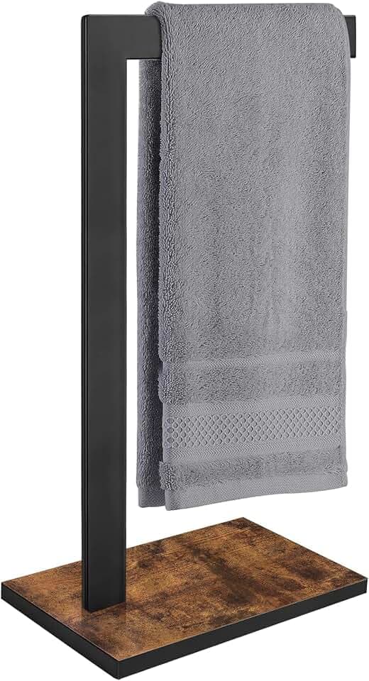 Hand Towel Stand for Bathroom Counter, L-Shape Hand Towel Holder