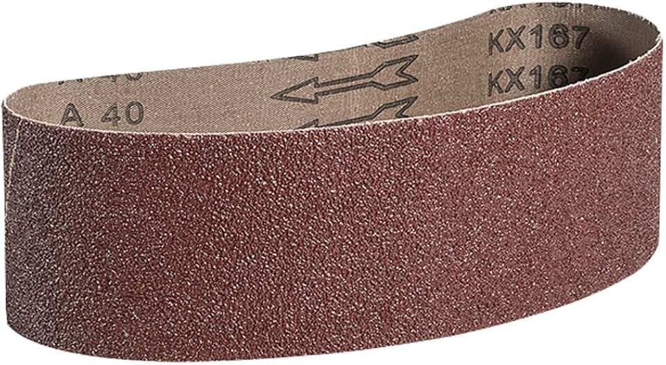 Mercer Industries 110040-4" x 24" Aluminum Oxide Sanding Belts, 40 Grit (10 Pack)