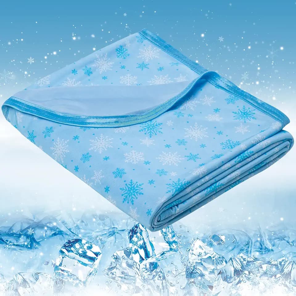 OIGAE Cooling Blanket Twin Size 60'' x 80'' for Hot Sleepers, Night Sweats
