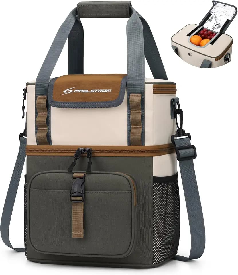 Maelstrom Insulated Lunch Bag, Leakproof Lunch Box with Quick Access Lid