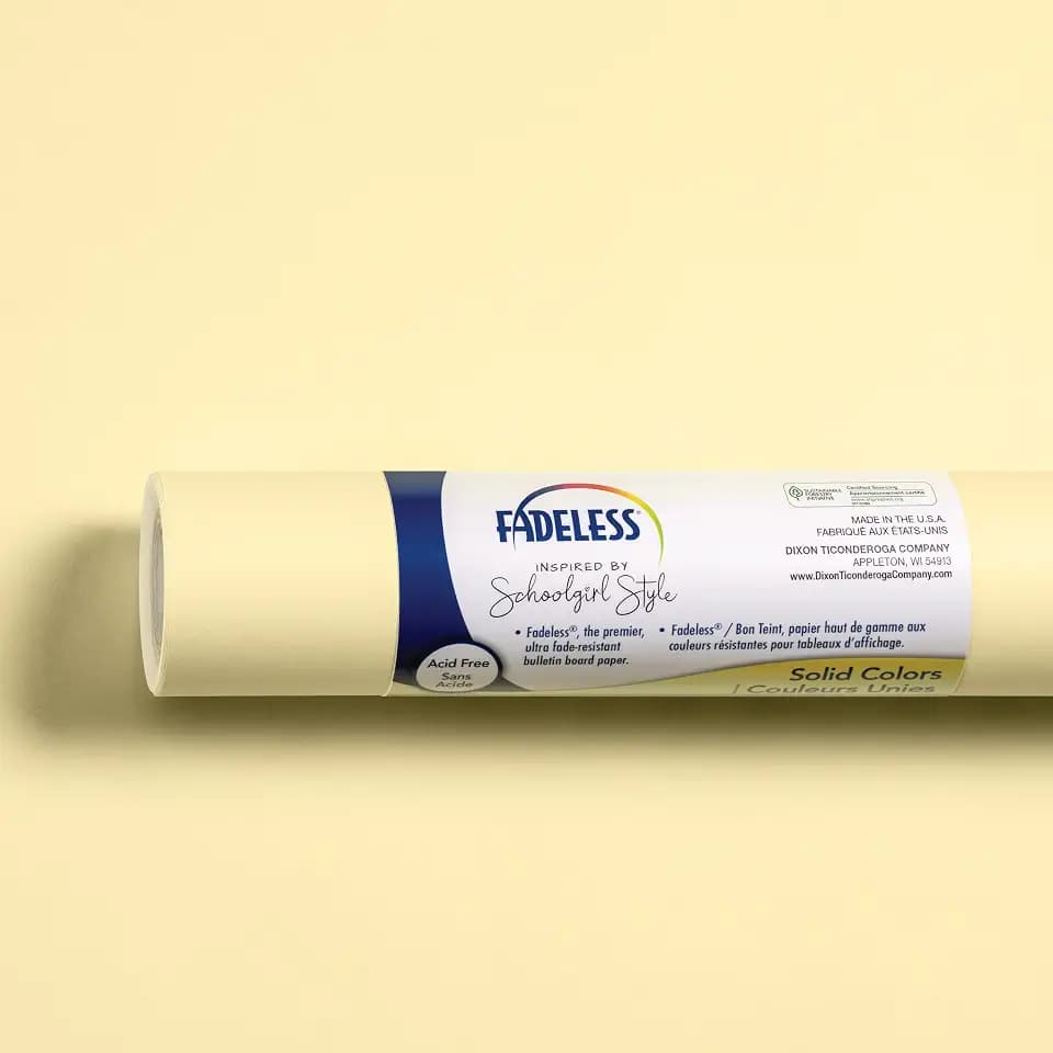 Fadeless Schoolgirl Style Bulletin Board Paper, Fade Resistant