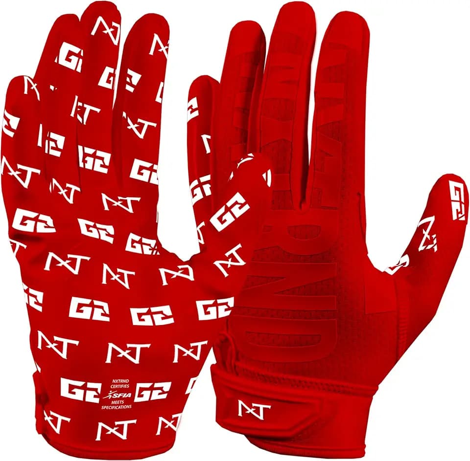 Nxtrnd G2 Pro Football Gloves, Men's Ultra Sticky Elite Receiver Gloves
